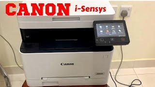 CANON i-SENSYS MF641CW Silent Review 2022  Canon iSensys MF641Cw Printer Review