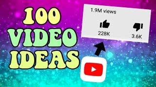 100 Video Ideas that will blow up  2020 - its mitchyyy