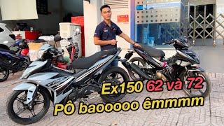 Đây chắc chắn là 2 chiếc Ex150 621 và 724 pô êm nhất mà mình từng review