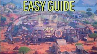 How to easily complete Step into an Oasis Pool and the Nitrodrome - Fortnite Jumpstart Quests