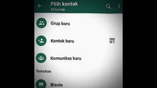 Hp abis ke reset jadi nomor² hilang semua deh #fypシ #whatsapp