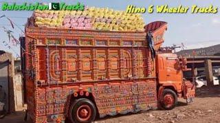 Collection of Hino 500 Series 6 Wheeler TrucksBeautiful Trucks of PakistanTraditional Truck Art