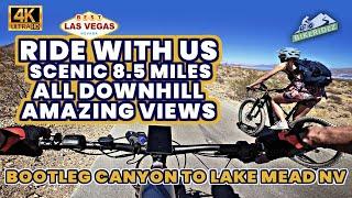 Best in Vegas - Virtual Bike Ride 8.5 Mile Bike Ride from Boulder City to Lake Mead - Amazing 4K