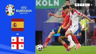 Spanien vs. Georgien - Highlights  EURO 2024  RTL Sport