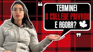 O QUE FAZER DEPOIS DE TERMINAR O COLLEGE PRIVADO?