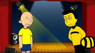 Caillou fails the Spelling Beegrounded