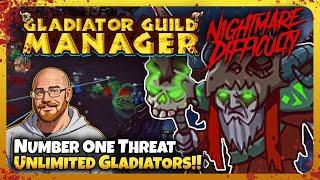 Necromancers Spawn UNLIMITED GLADIATOR ARMY  Gladiator Guild Manager