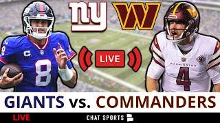 Giants vs Commanders Live Stream Scoreboard PlayBy-Play Highlights Stats & Updates  NFL Week 13