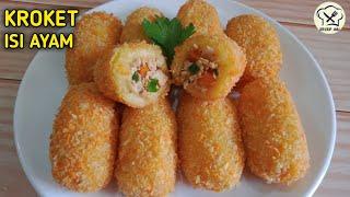 Resep Dan Cara Membuat Kroket Kentang Isi Ayam Enak Dan Mantap