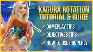 KAGURA Gameplay Tutorial 2021English Rotation Objectives Tips & Tricks  Mobile Legends  ML