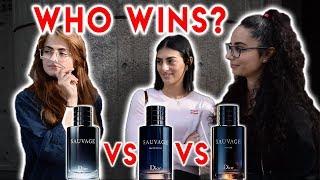 Dior Sauvage PARFUM vs. EDP vs. EDT Womens Reactions to FragranceCologne