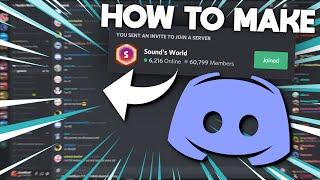 How to make an EPIC Discord server TUTORIAL