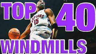 Vince Carters BEST Windmills From The NBA Vault Top 40 Countdown