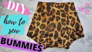 HOW TO SEW BUMMIES Sewing your own bummies detailed tutorialwalkthrough