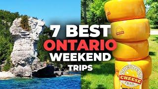 7 BEST LONG WEEKEND GETAWAYS IN ONTARIO Tobermory Niagara Sarnia Point Pelee and more