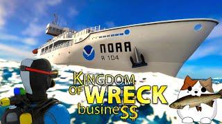 Kingdom of Wreck Business First Look  New Treasure Seeker Diver Sim