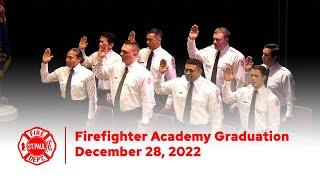 Saint Paul Firefighter Academy Graduation Dec 28 2022
