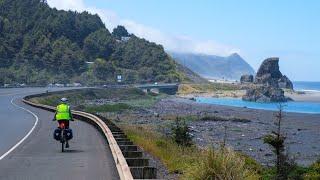 The Olympic Discovery Trail and Pacific Coast Highway  World Bicycle Touring Episode 1
