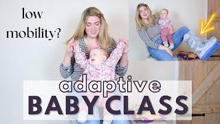 Adaptive Baby Class for Parents and Carers Chair-Based Sensory Music Class. Series 3 Week 6