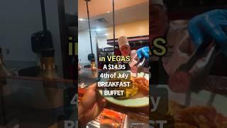 A $14.95 Breakfast Buffet in VEGAS w Bloody Mary’s #lasvegas #travelfood #buffet #shortstravel