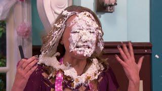 Ashlee Fuss pie in the face
