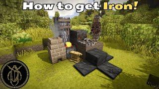 How to obtain and use Iron in Vintage Story - Quick Guide