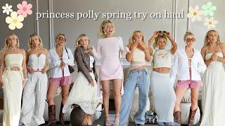 PRINCESS POLLY SPRING TRY ON HAUL WITH 20% OFF CODE