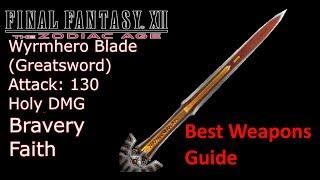 Final Fantasy XII The Zodiac Age Best Weapon of Every Type and How to Get Gear Guide