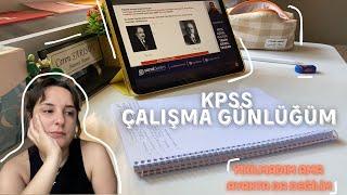 KPSS Çalışma Günlüğüm 88   son günlerde yapmaya çalıştıklarım...  #kpsslisans #kpss #kpss2024