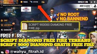 TERBARU  SCRIPT DIAMOND FREE FIRE 9000 DIAMOND GRATIS 