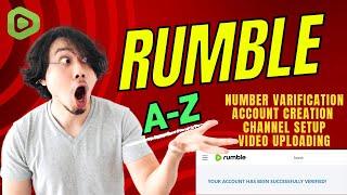 Rumble Number Varification In Just 2 mins  YouTube Alternative Rumble Account Complete A-Z Guide