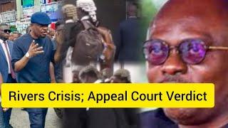 Breaking Appeal Court Squashed Order Barring Martins Amaewhule 25 Rivers Lawmakers From Parading As