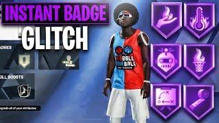 NBA 2K20 NEW FASTEST INSTANT BADGE GLITCH  PS4XBOX ONE 