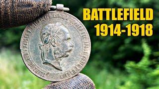 I found the War Medal WW1 Metal Detecting