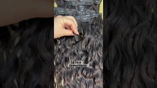 8 sets clip in clip hair. ▶️WhatsAppiMessage +8617278733075