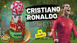 CR7 Cristiano Ronaldo Cake  Paquete fiestas 80 personas