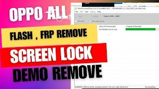 OPPO CPH1941 Screen lock FRP lock Demo remove Flash - OPPO Flah #oppoflash #oppofrp #oppodemo