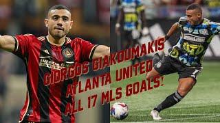 All 17 MLS Regular Season Goals For Atlanta Uniteds Giorgos Giakoumakis