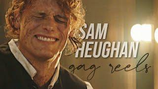 Sam Heughan messing up his lines  Outlander