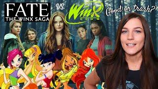 FATE THE WINX SAGA  VS. THE WINX CLUB  DIFFERENCES & EXPLANATION