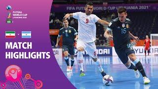 IR Iran v Argentina  FIFA Futsal World Cup 2021  Match Highlights