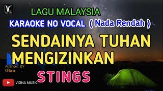 KARAOKE - SEANDAINYA TUHAN MENGIZINKAN  STINGS  NO VOCAL LIRIK LAGU MALAYSIA  VIONA MUSIC