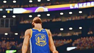 Lakers vs Warriors NBA 2K22