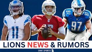 Detroit Lions Rumors Lions Trade For Riley Patterson NEW Offensive Formations +Aidan  Hutchinson