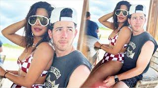 Priyanka Chopra HOT In Bikini On Vacation With Husband Nick Jonas