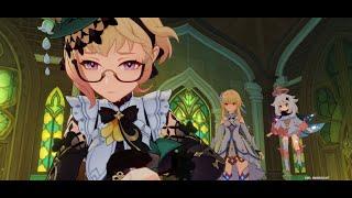 Emilie Story Quest Pomum de Ambra Act 1 Floral Debt Blood Due - Genshin Impact Live Stream