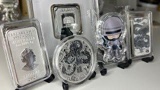 Unboxing my New and Shiny Silver Bullion Haul