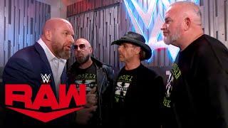 Triple H lays out the rules for DX Raw Oct. 10 2022