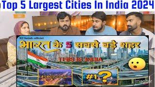भारत के 5 सबसे बड़े शहर  Top 5 largest cities in India 2024 #knowledge #largestcity #india #mumbai