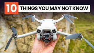 10 THINGS YOU MAY NOT KNOW  DJI Mini 3 Pro